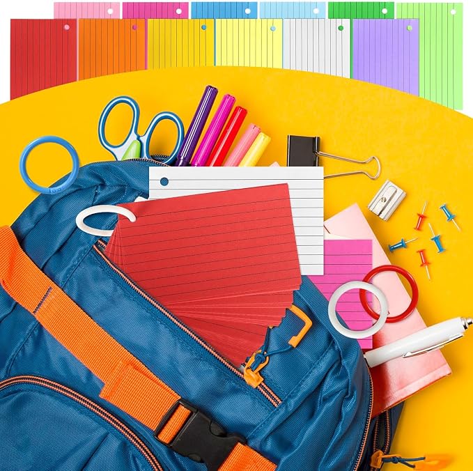 Tecmisse 1200 PCS Colorful Index Cards - Image 7