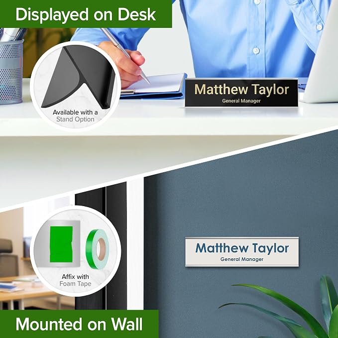 My Sign Center Custom Desk/Wall Name Plate - Image 4