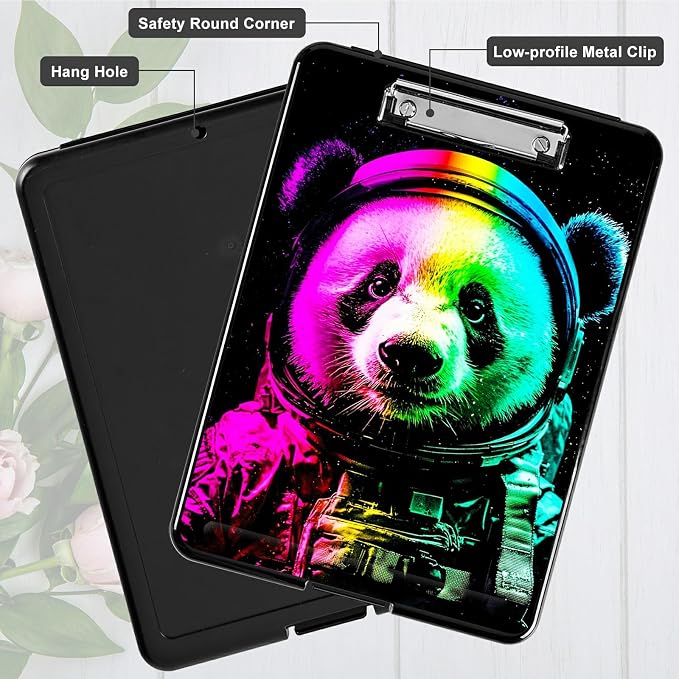 Planet Panda A4 Clipboard with Storage Pen Holder, Clipboards Organizer Nursing - Image 5