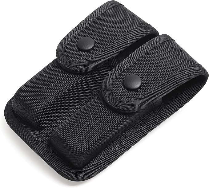 TACNEX Single/Double Magazine Pouch Duty Belt Nylon Mag Holder Pistol Mag MOLLE - Image 6