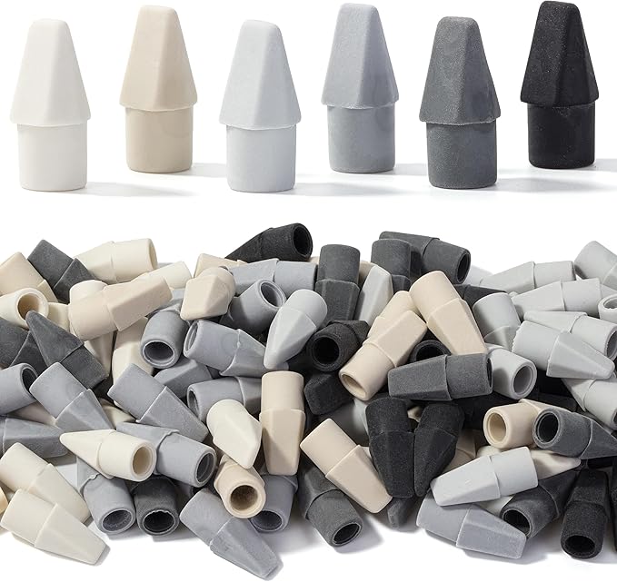 Mr. Pen- Pencil Erasers Toppers, 120 Pack, Latex Free, No Smudge | Mr Pen by MrPen