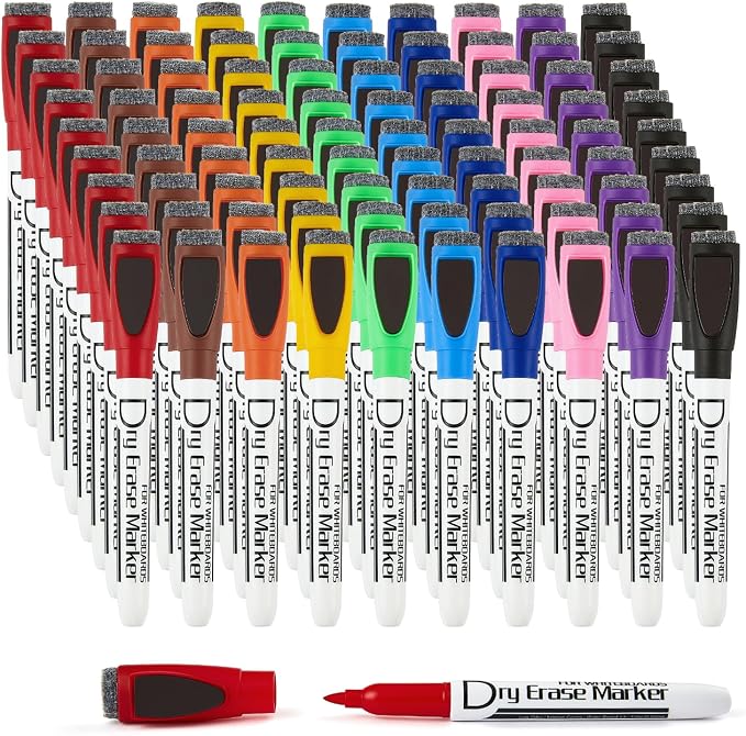 Volcanics Magnetic Dry Erase Markers by Volcanics