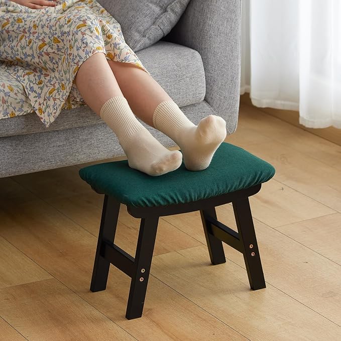 Foot Stool Ottoman Foot Rest Under Desk, Small Stool by Furshus