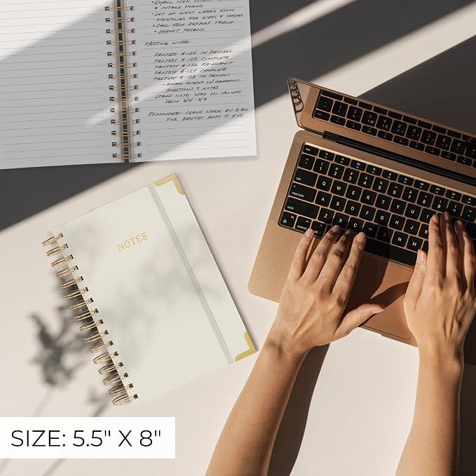 Aesthetic Thick Spiral Notebook Journal - Image 6