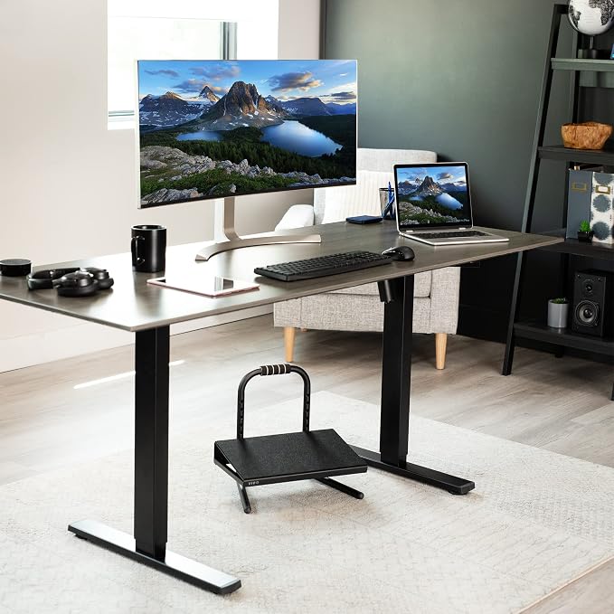 VIVO Ergonomic Height Adjustable Foot Rest Relief Platform, Elevated Stool - Image 8