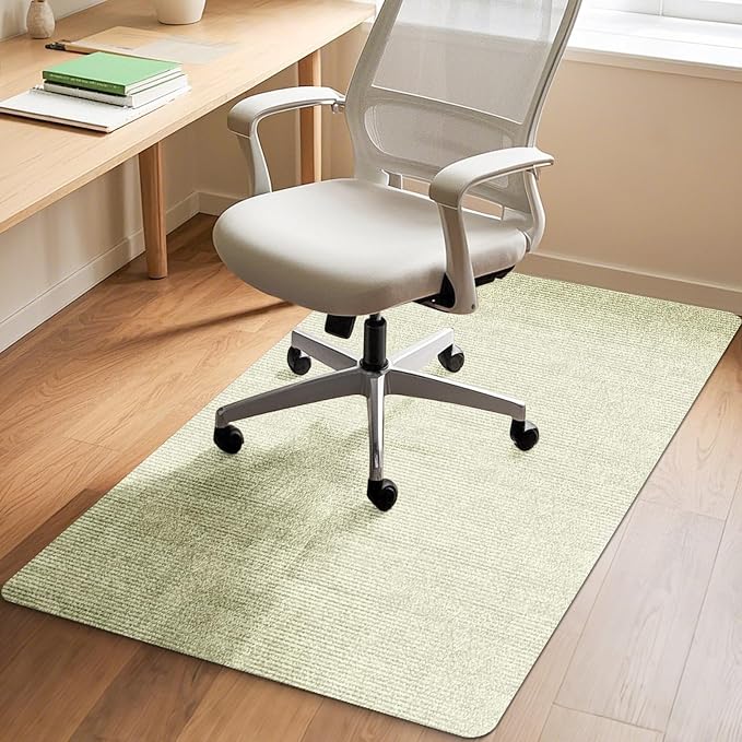 Office Chair Mat for Hardwood Floors 48"x36", Durable Non-Slip Large Tile Floor by HomeMall