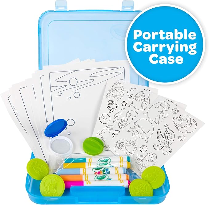 Crayola Color Wonder Mess Free Coloring Activity Set, Essential Easter Basket - Image 5