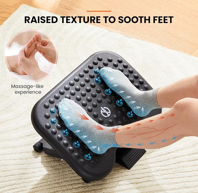 ErGear Under Desk Footrest, Adjustable Foot Rest - Image 5