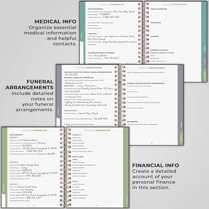 Clever Fox When I Die Planner - Image 4