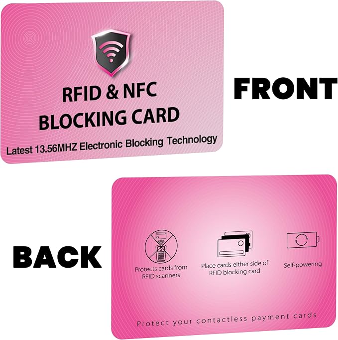 SaiTech IT 10 Pack RFID Blocking Card, Protect Your Entire Wallet, and Cards - Image 9