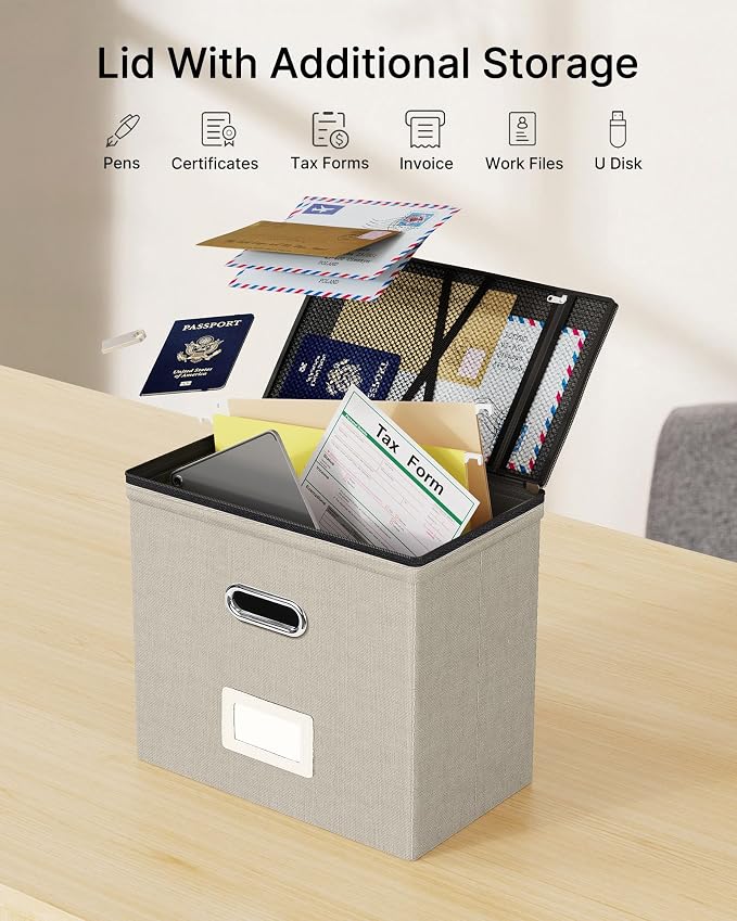 Oterri File Organizer Boxes - Image 2