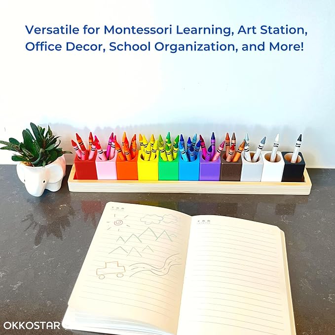 Montessori Crayon Holder for Kids - Image 5