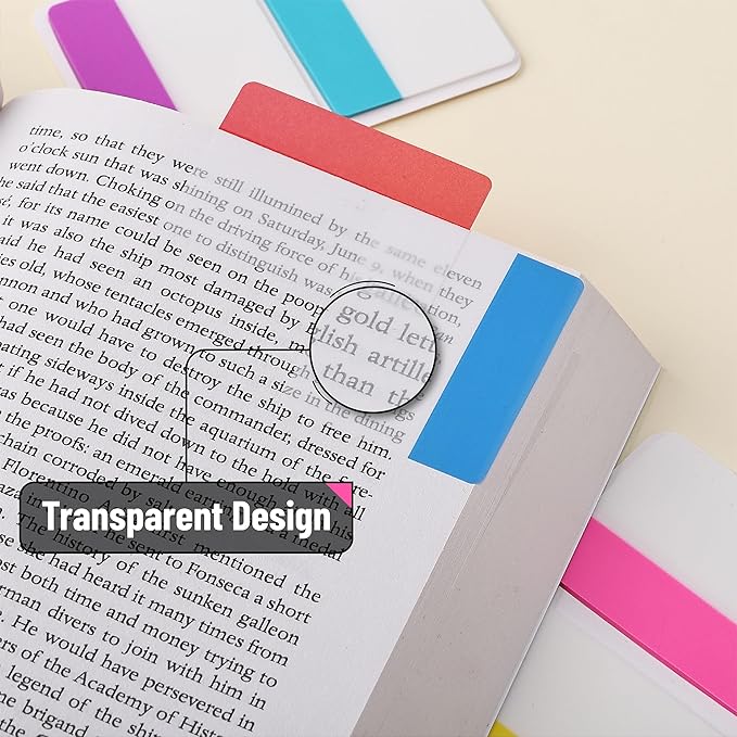 Mr. Pen- Sticky Index Tabs, 500 Pcs, 21 Sets, Colorful Sticky Tabs for Notebooks, Page Markers, Page Tabs for Binders, Page Tabs Sticky Tabs for Books, Notebook Tabs, Book Sticky Tabs for Notebooks-DeskLoop Office