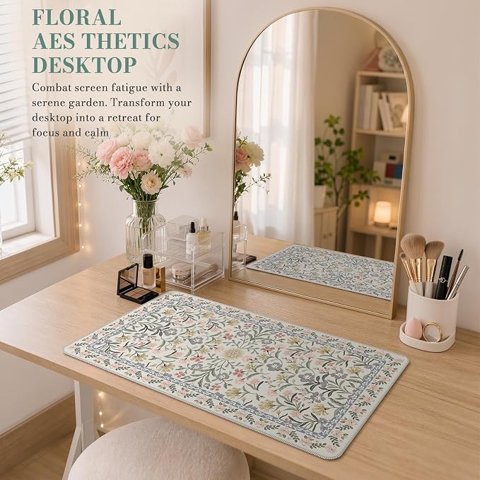 iCasso Aesthetic Flower Mouse pad - Image 7