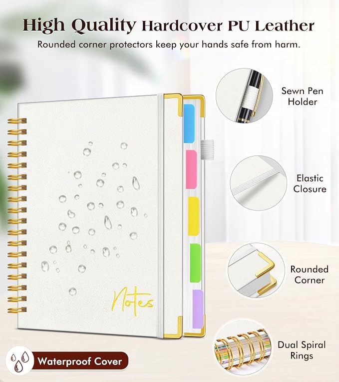 5 Subject Graph Paper Notebook - Image 2