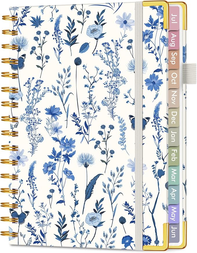 Academic Planner 2026-2027, Hardcover Weekly and Monthly Calendar Planner from by Unknown