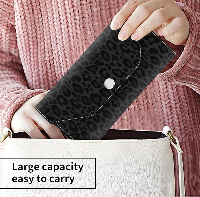 Cash Envelope Wallet Cute PU Leather Envelopes Bag - Image 2