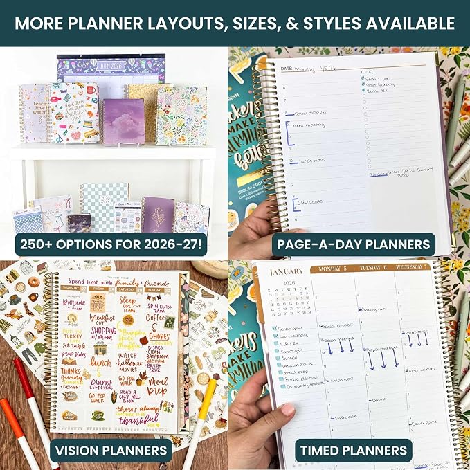 bloom daily planners HARDCOVER Planner 2026-2027 Academic Year - Image 8