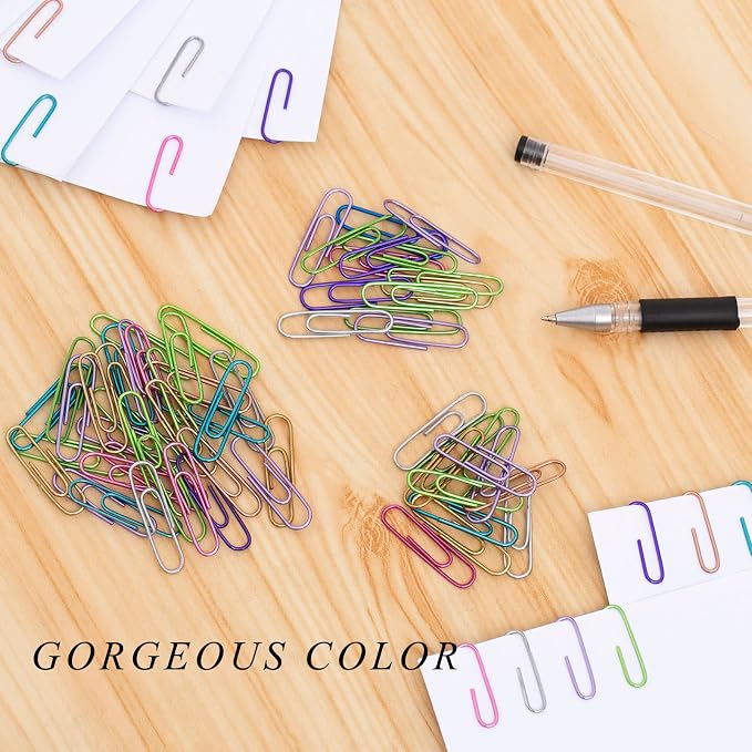 Paper Clips, PaperClips Assorted Colors, Paper Clips - Image 6
