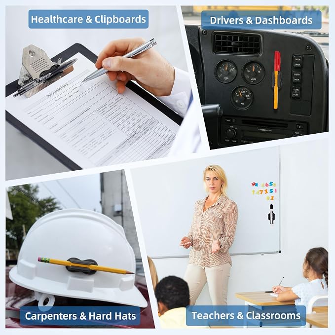 Adhesive Pen Holder Pencil Holder - Image 7