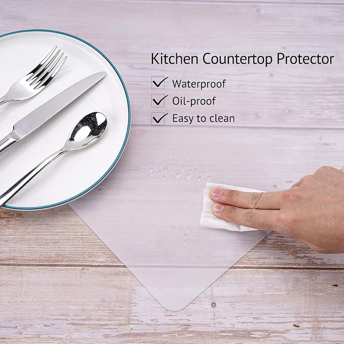 Gartful Silicone Mats for Kitchen Counter, Thicker 0.06", 25 x 17 inches - Image 4