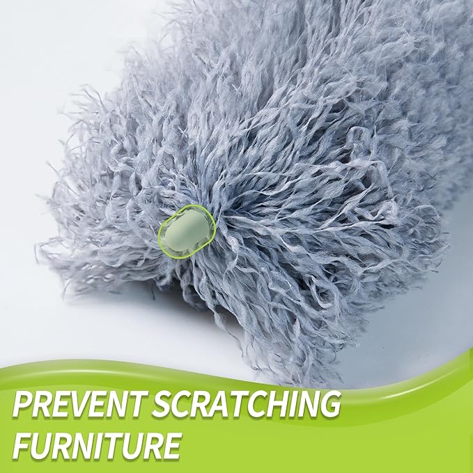 IVYROLL Cobweb Duster with Extension Pole, Spider Web Brush & Ceiling Cleaning - Image 5