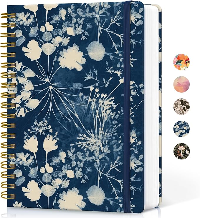 Taja Lined Spiral Notebook Journal by Taja
