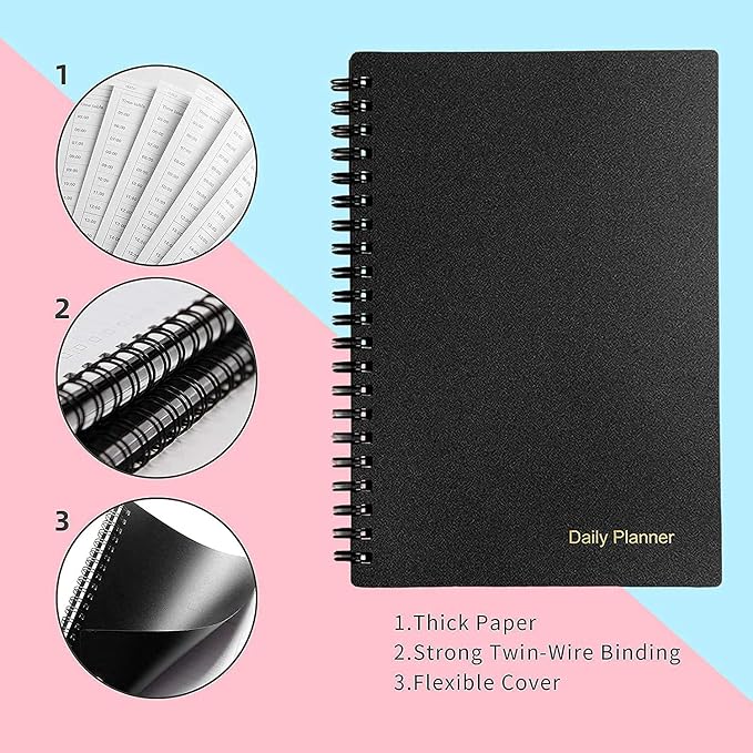 Daily Planner Undated, To Do List Notebook - Image 4