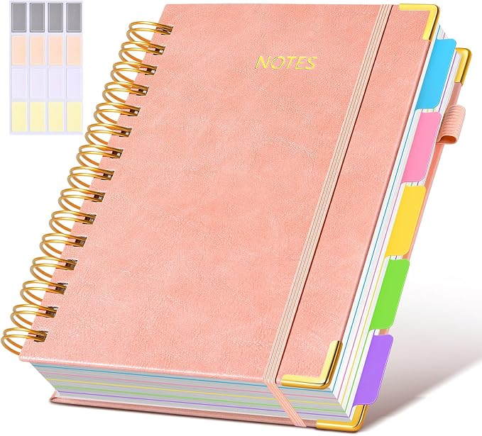 Hardcover Spiral Notebook journal by dilitego