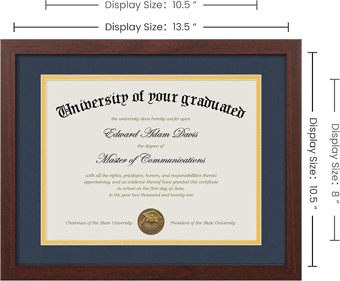 upsimples 11x14 Diploma Frame Certificate Degree Document Frame - Image 3