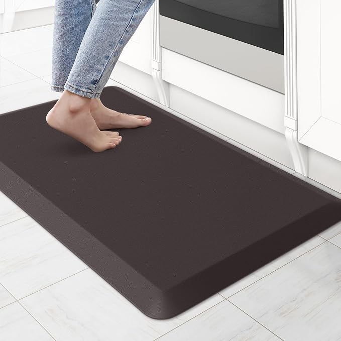 KitchenClouds Kitchen Mat Cushioned Anti Fatigue Kitchen Rug Non Slip Standing by KitchenClouds