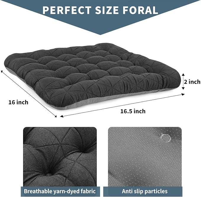 BUYUE Good Support Office Chair Cushion, Luxury Jacquard - Image 3