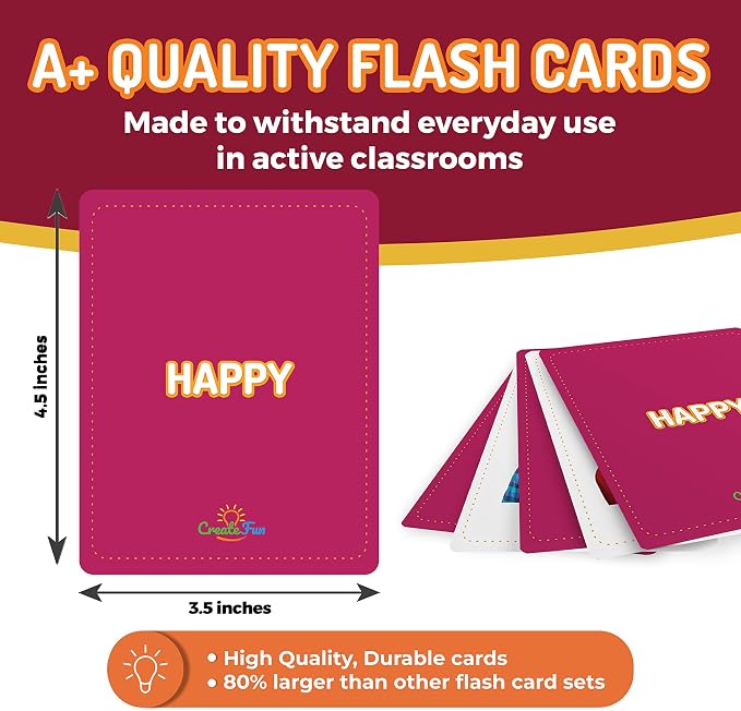 50 Emotions Flash Cards Volume 1 - Image 5