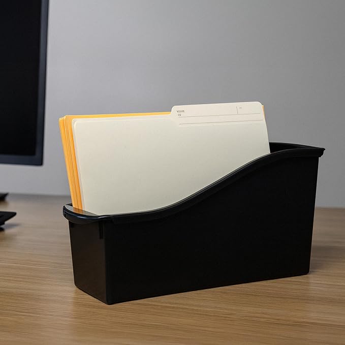 Storex Large Book Bin - Image 5