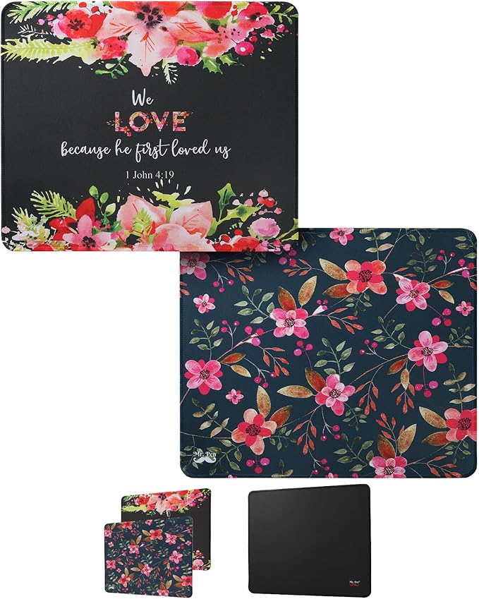 Mr. Pen Cute Floral Mouse Pads by MrPen