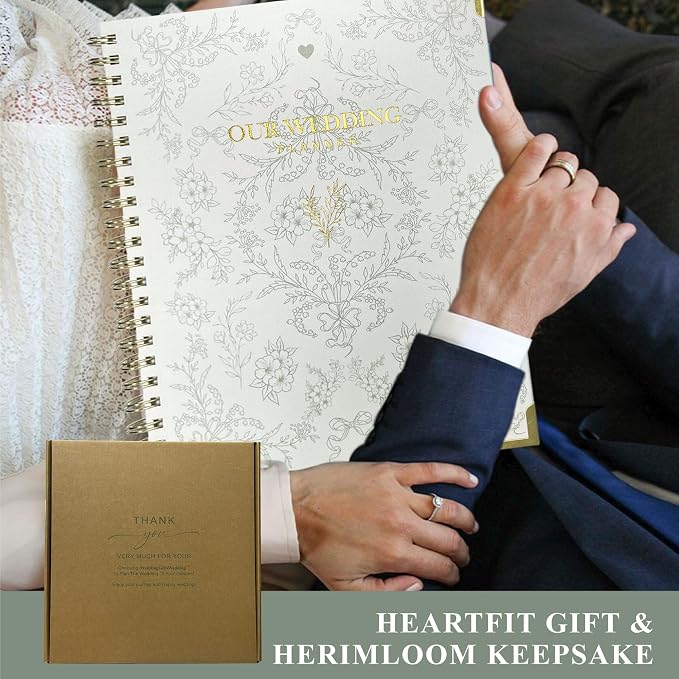 Bride Squad Wedding Planner Book and Organizer | Bridal Wedding Planner Book - Image 9