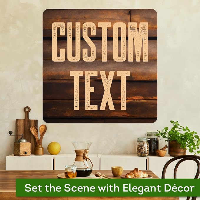 Custom Sign, Custom Street Sign, 11 Font Colors, 13 Font Styles, 4 Hole Options - Image 4