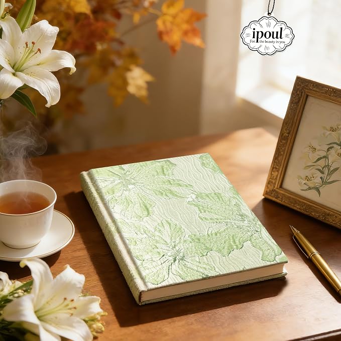 Flower Notebook, Lay Flat, Wide Ruled Pages, Writing Journal - Image 7