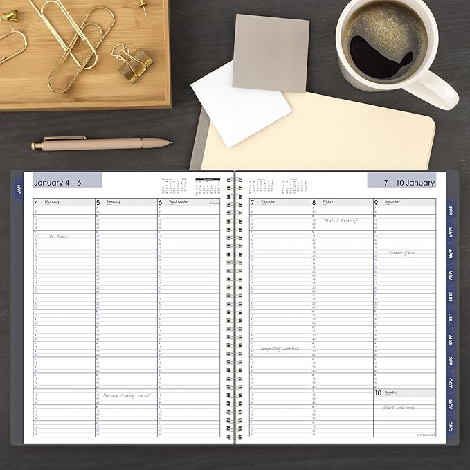 AT-A-GLANCE 2027 Appointment Book Planner, Weekly & Monthly, 8.5" x 11" - Image 2