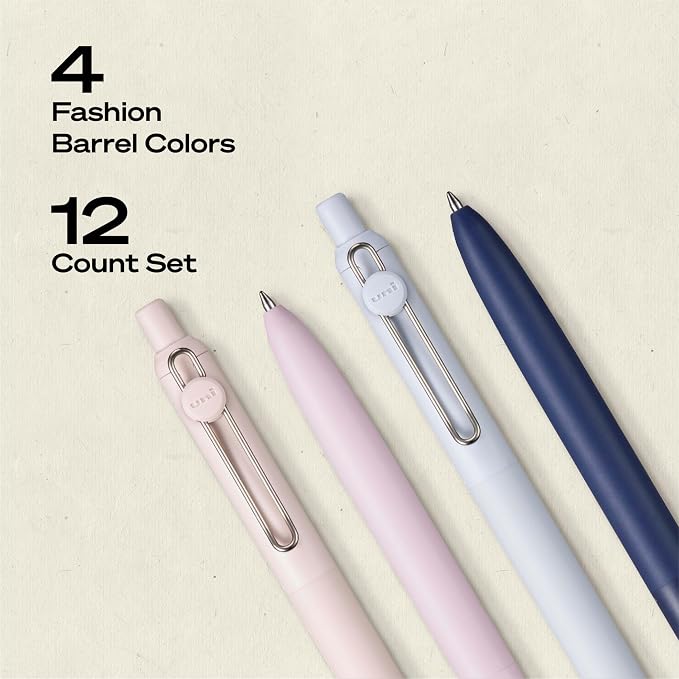 uniball™ Zento Gel Pens, 0.7mm Medium Point, Retractable, Smooth Writing - Image 5