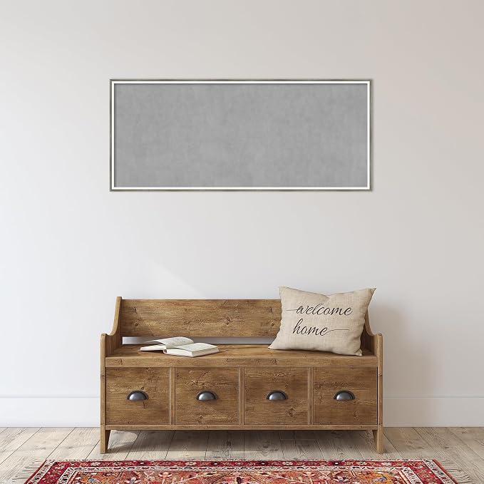 Amanti Art Silver Framed Magnetic Board 21x49 Oversize Vision Board - Image 5