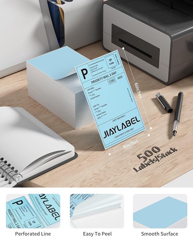 4x6 Thermal Shipping Label Mailing Postage Stickers Paper - Image 2