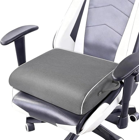 Large Memory Foam Seat Cushion, Non-Slip Cover Chair Pad by Himake