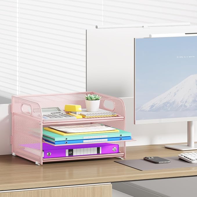 Cawukege 3 Tier Paper Organizer - Image 2