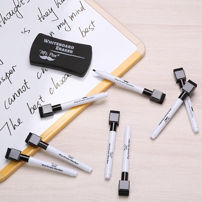 Mr. Pen- Magnetic Dry Erase Markers, 12 Pack, Low Odor, Quick Dry, - Image 6