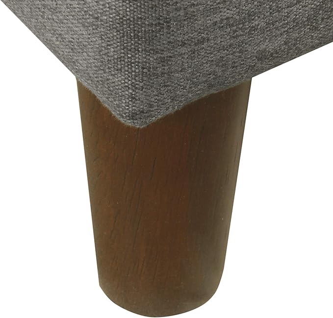 Home Decor | Dinah Collection Modern Storage Ottoman | Ottoman with Storage for Living Room & Bedroom (Grey)-DeskLoop Office