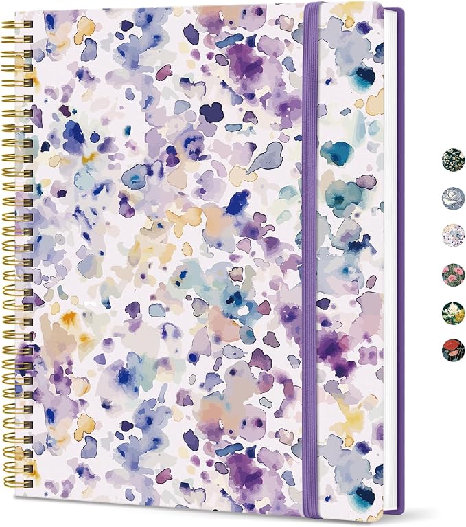 Taja Large Spiral Lined Journal by Taja