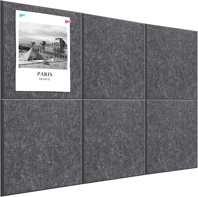 Large Cork Board Alternative 36" X 24" Bulletin Board by Hrrtyueg
