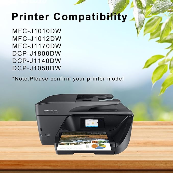 LC401XL Ink Cartridges Compatible for Brother Ink Cartridges LC401 XL Use for MFC-J1010DW MFC-J1012DW MFC-J1170DW MFC-J1800DW (Black Cyan Magenta Yellow, 4 Pack)-DeskLoop Office