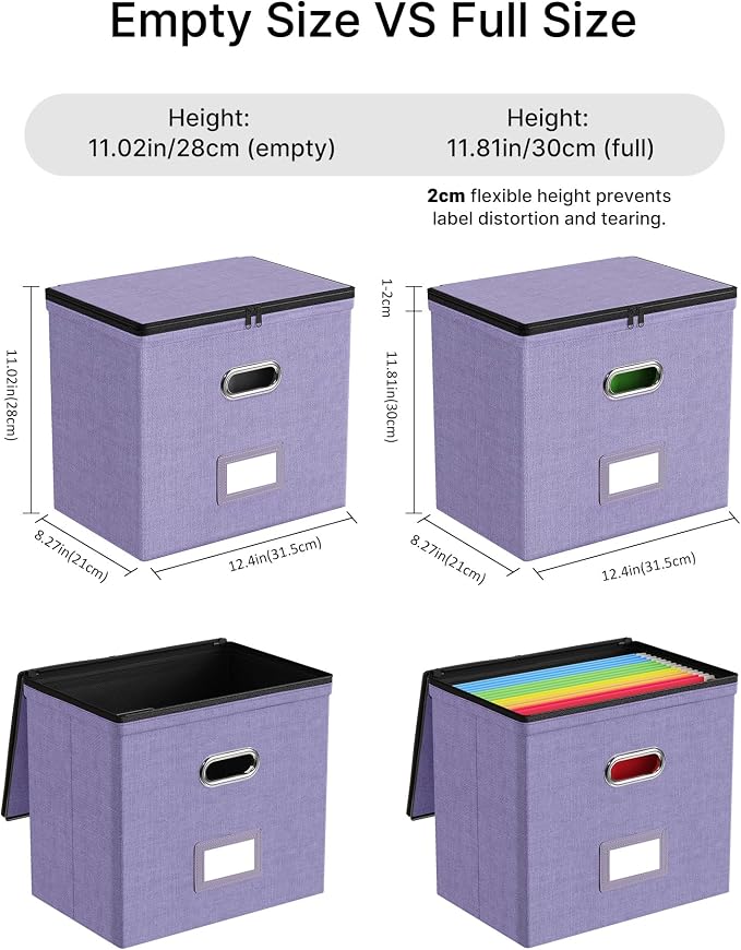 Oterri File Organizer Boxes - Image 2